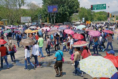 Marcha CNTE en al menos seis estados