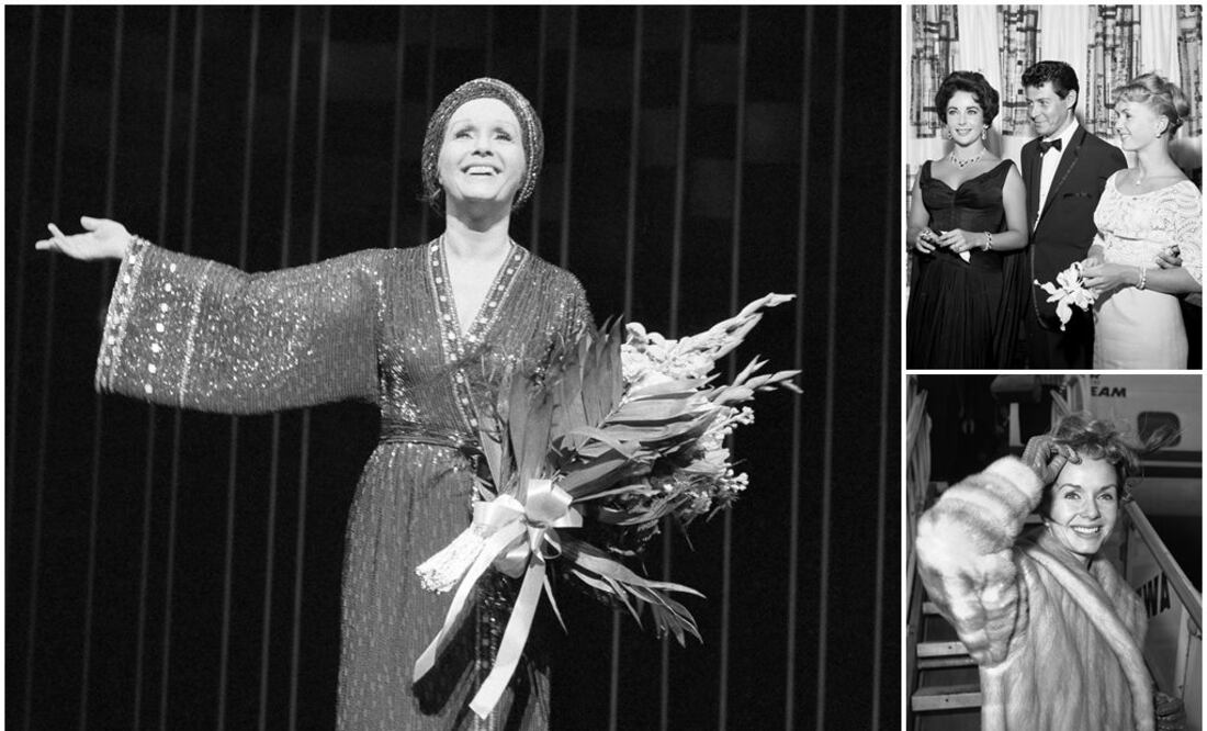 En su momento de mayor fama, Reynolds tuvo que hacer frente a uno de los mayores escándalos de Hollywood: su marido, el cantante Eddie Fisher, inició una aventura con la actriz Elizabeth Taylor. FOTOS: AP