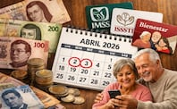 Pago de pensiones abril 2026: fechas CONFIRMADAS del IMSS, ISSSTE y Bienestar más montos. Foto: Especial