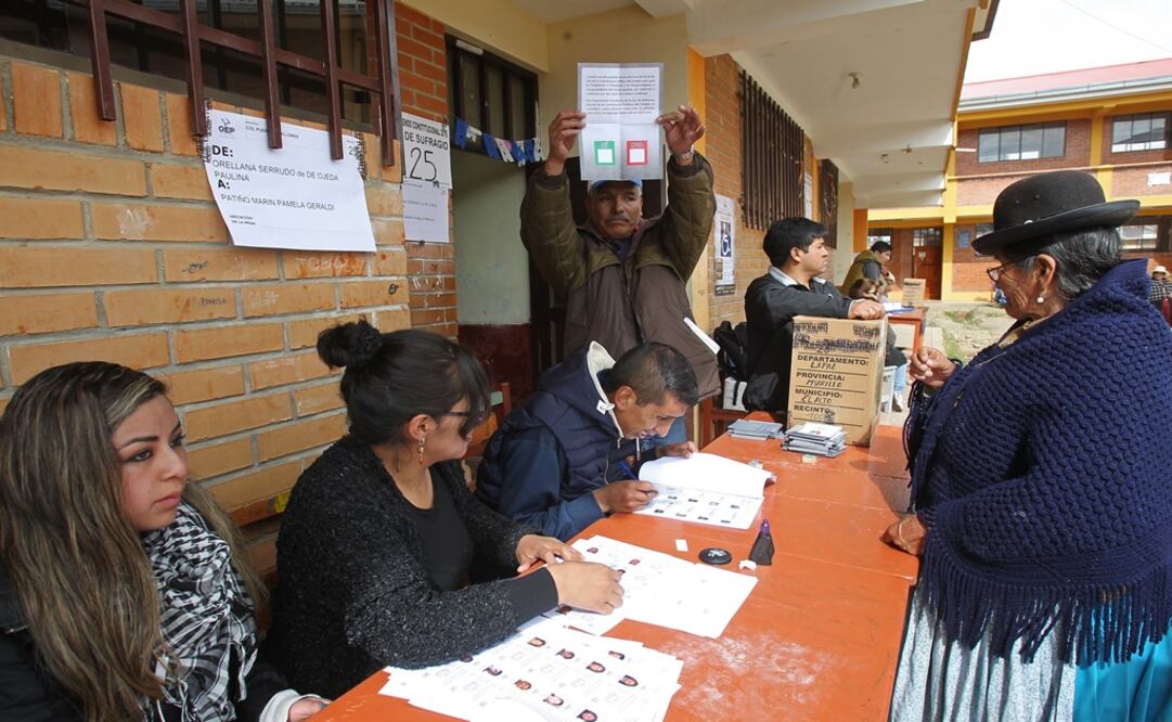 Los bolivianos acudirán a las urnas el domingo para elegir a su próximo presidente, vicepresidente y legisladores nacionales. Foto: Archivo / Agencias