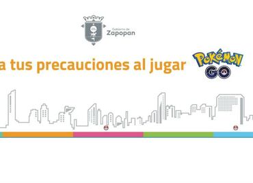 Gobierno de Zapopan lanza recomendaciones para jugar Pokémon Go