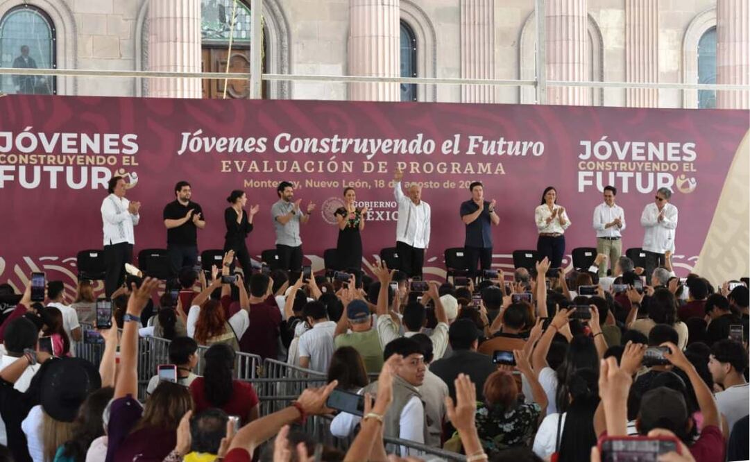 Ariadna Montiel destaca impacto de programas sociales durante gobierno de AMLO. Foto: Emilio Vázquez. EL UNIVERSAL