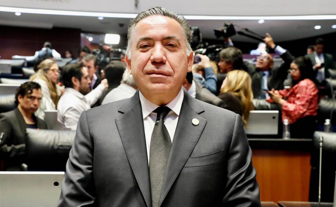 Senador Enrique Inzunza desaparece del Senado (29/04/2026). Foto: X @InzunzaCazarez