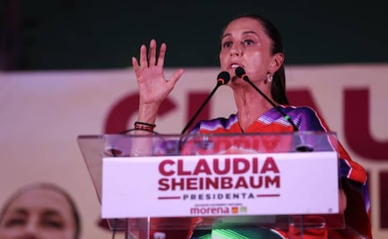 "PRI, PAN y MC acaban siendo lo mismo": Claudia Sheinbaum