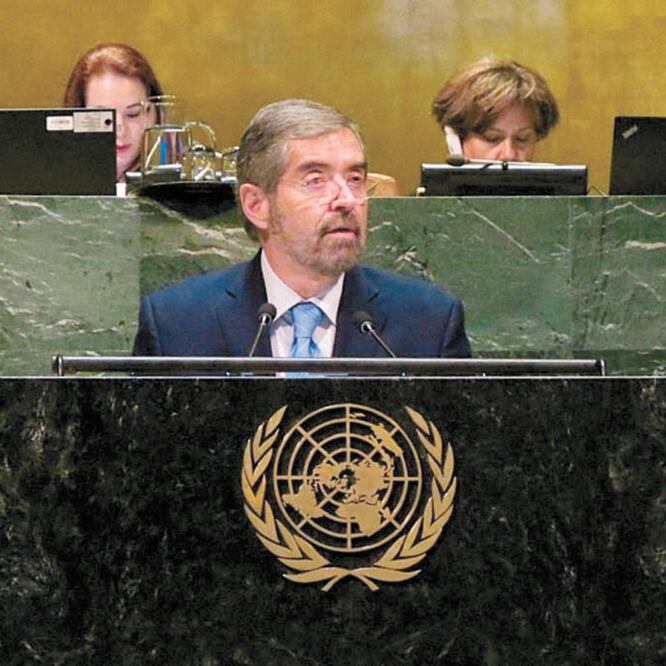 Juan Ramón de la Fuente llamó a tener una mejor articulación en los esfuerzos que se realizan en torno a la paz sostenible. TOMADA DE TWITTER