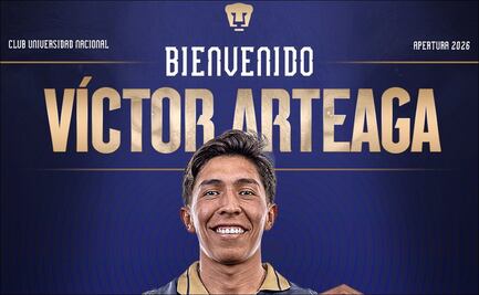 Pumas hace oficial que Víctor Arteaga se convierte en su tercer refuerzo para el Apertura 2026