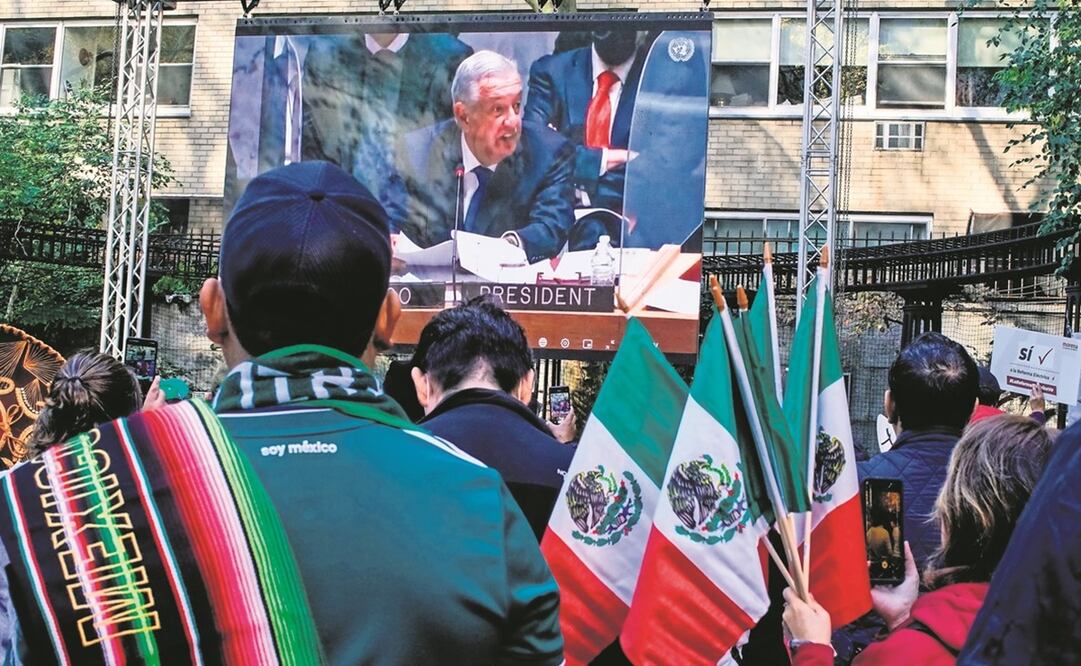 Hacen maletas para aplaudir a AMLO en Washington