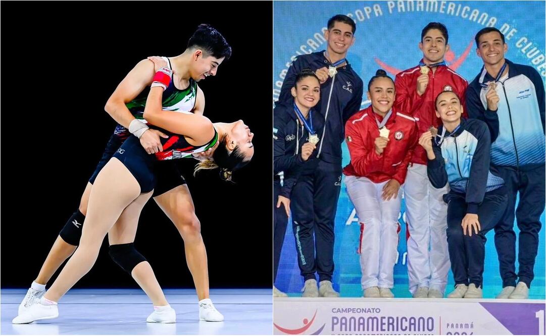 FOTO: La pareja mexicana de Mario Nava y Elizabeth Quintero ganan medalla de oro - @conadeoficial