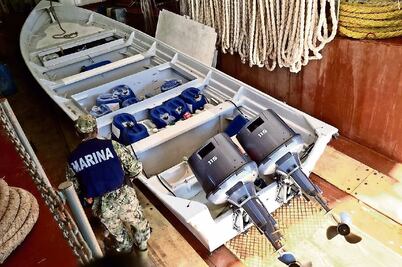 Asegura Marina más de una tonelada de cocaína