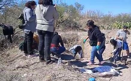 Fiscalía recupera restos óseos calcinados en crematorio clandestino localizado en Sonora
