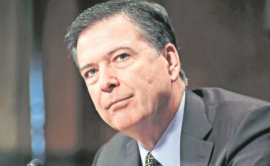 James Comey, al testificar ante el Comité Judicial del Senado, el pasado 3 de mayo, en el Capitolio, en Washington. (CAROLYN KASTER. AP)