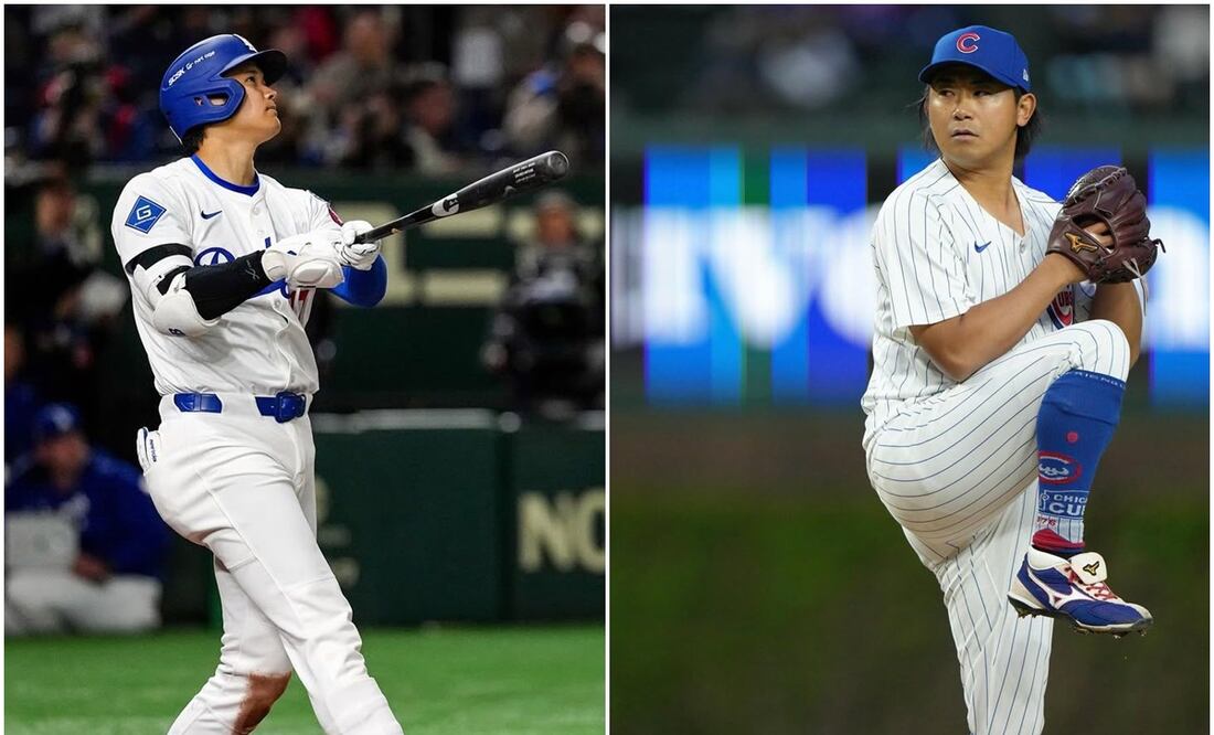 Shohei Ohtani y Shota Imanaga se enfrentarán en el primer turno al bat de la Tokyo Series | FOTOS: Especial