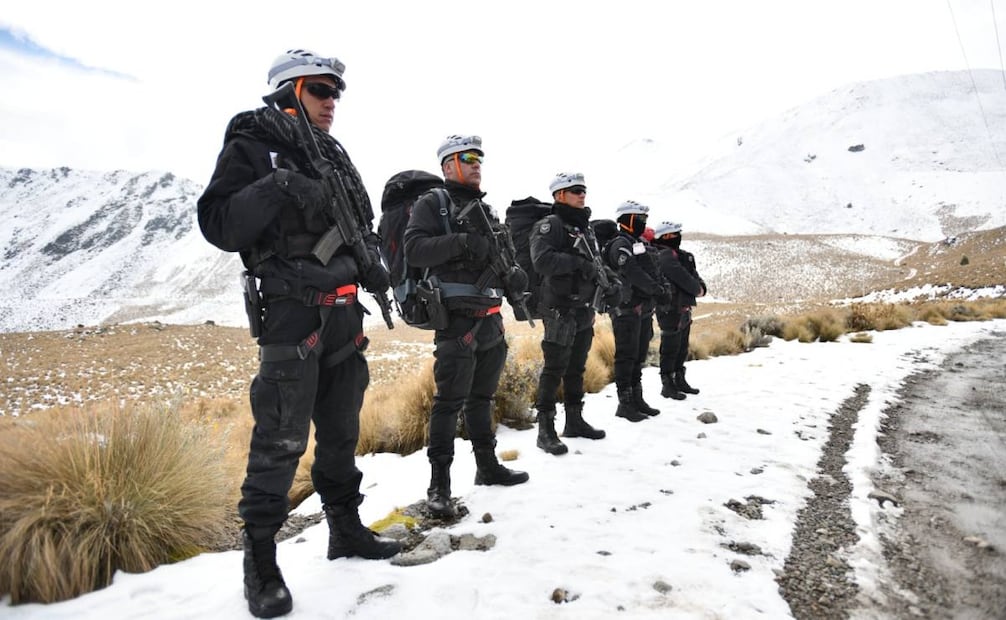 Vigilancia en el Nevado de Toluca. Foto: Especial