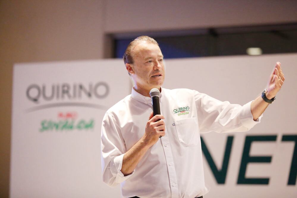 La violencia en pleno y Quirino en el estadio