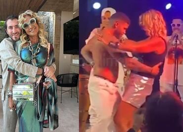 Adela Micha es captada bailando muy cerquita con musculoso hombre: VIDEO