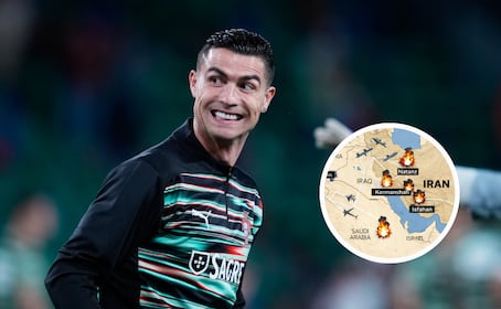 ¿Cristiano Ronaldo huyó en su avión de 60 millones tras ataque cerca de su casa en Arabia Saudita? Esto se sabe