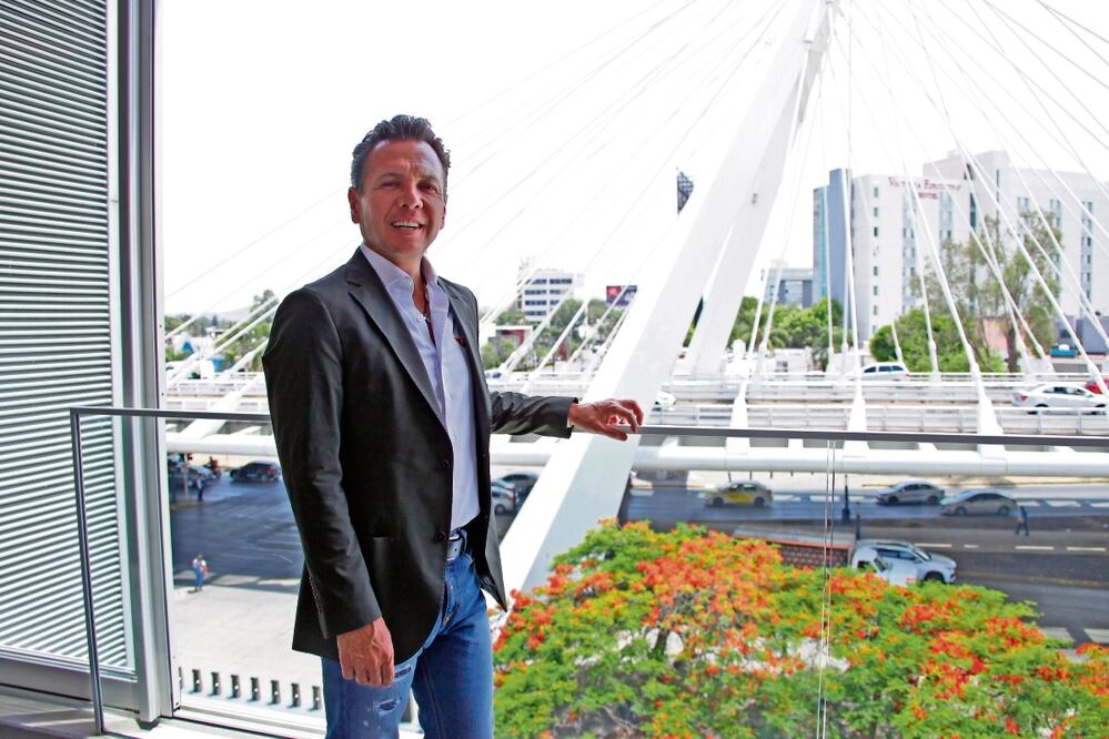 Pablo Lemus candidato de Movimiento Ciudadano al gobierno de Jalisco. Foto: Miguel García García | El Universal