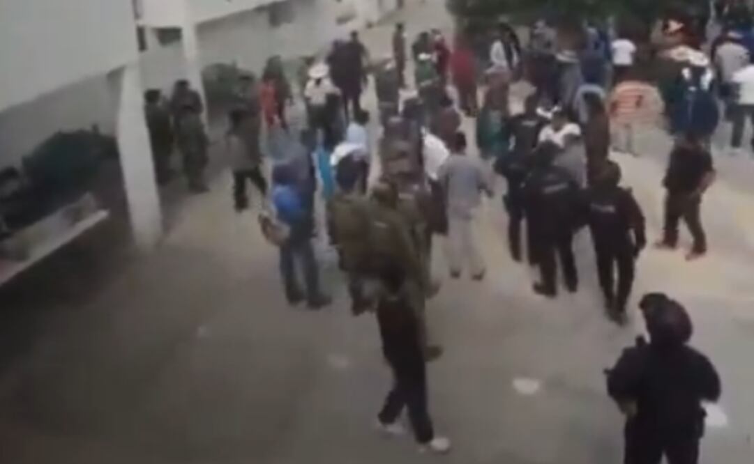 Linchamiento frustrado provoca enojo en habitantes de Cuapiaxtla, Puebla (13/08/2025). Foto: Captura de pantalla