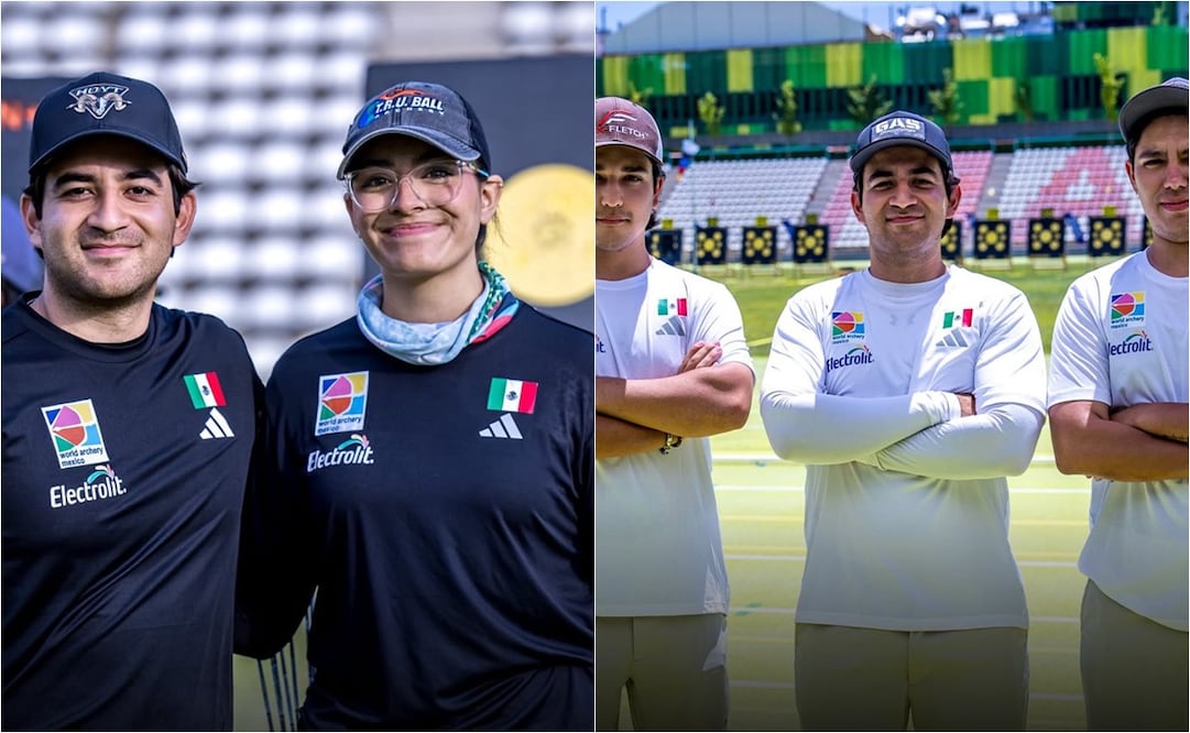 FOTO: México gana dos medallas de plata en la Copa del Mundo de Tiro con Arco de Madrid - ESPECIAL