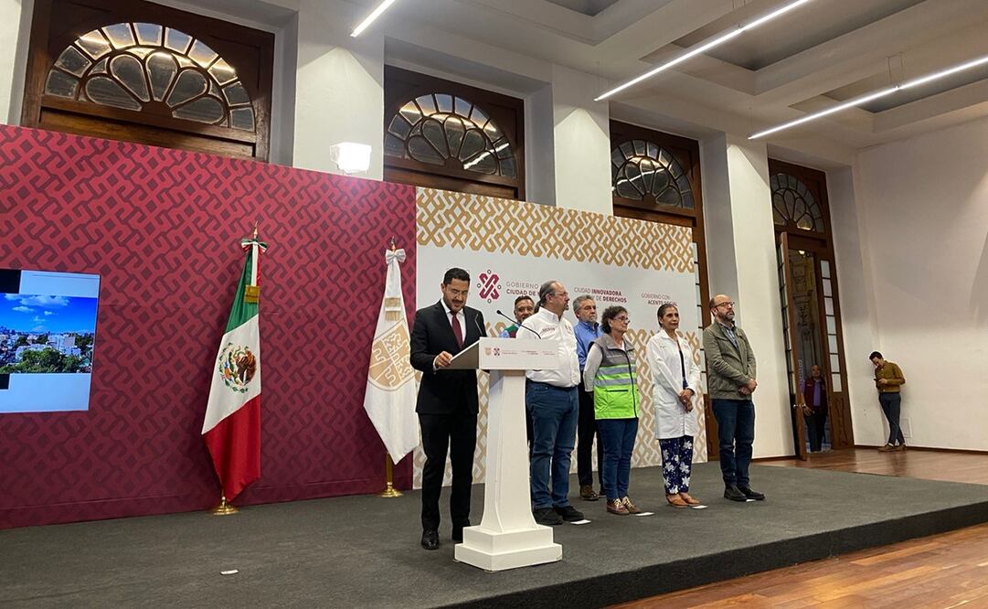 El Jefe de Gobierno Martí Batres informó  que identificó origen de agua contaminada. Foto: Especial