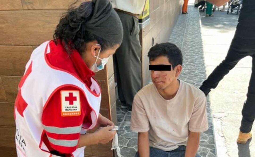 La agresión presuntamente fue por parte de los Valet Parking del inmueble, Camarón Guasaveño, el cual se encuentra ubicado en Fray Servando. Foto: Especial