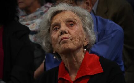 Desaparición de los 43 de Ayotzinapa, "peor" que matanza del 68: Elena Poniatowska