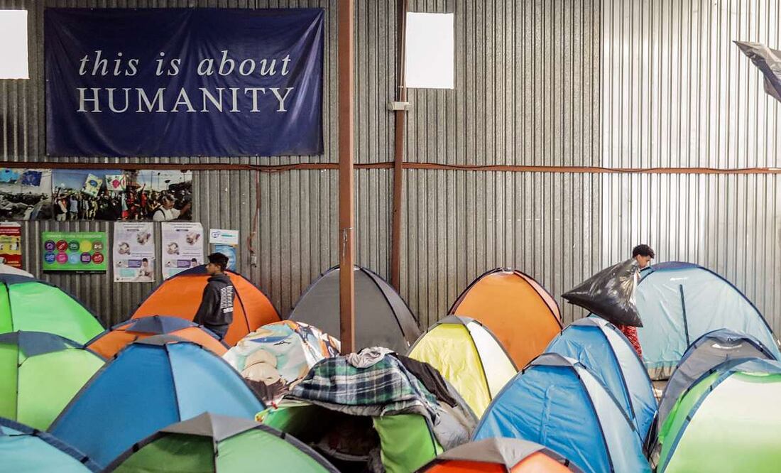 Albergue 'Juventud 2000' en Tijuana (26/03/2025). Foto: EFE