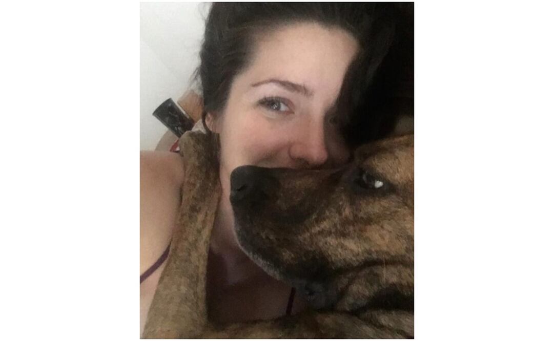 Ariadne Díaz compartió en sus redes fotos con Tacha, su perrita.