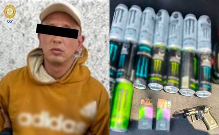 Detienen a hombre por asalto con arma casera en Iztacalco; tenía antecedentes por robo