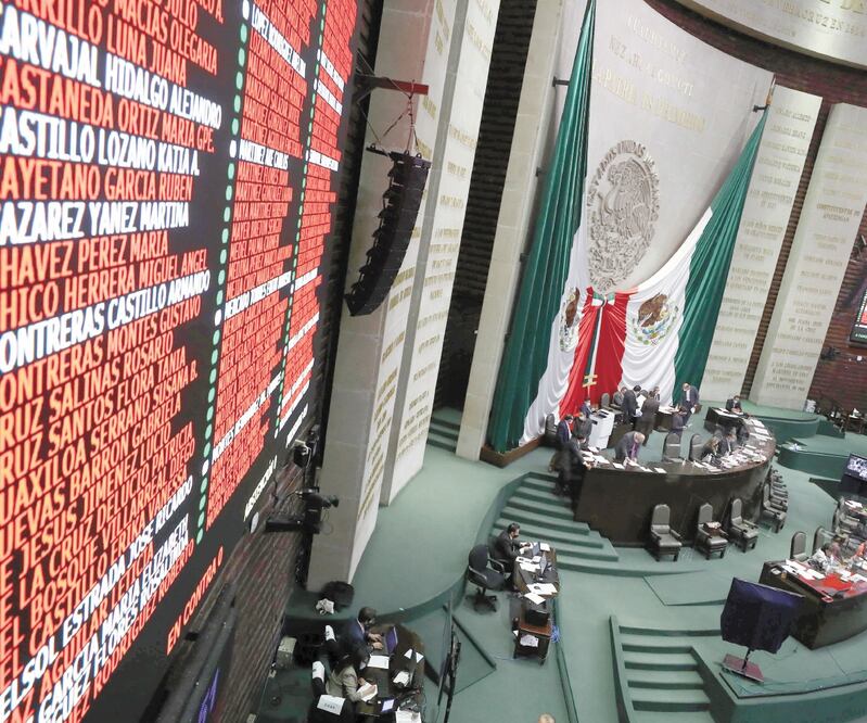 Diputados de Morena intentan endurecer reglas para alcanzar registro como partido político. Foto: ARCHIVO ELUNIVERSAL