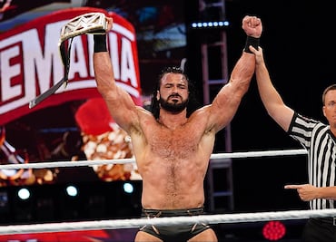 Drew McIntyre, campeón de la WWE, da positivo por Covid-19