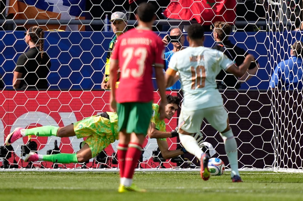 Kylian Mbappé falló un penal en el primer tiempo / Foto: AP