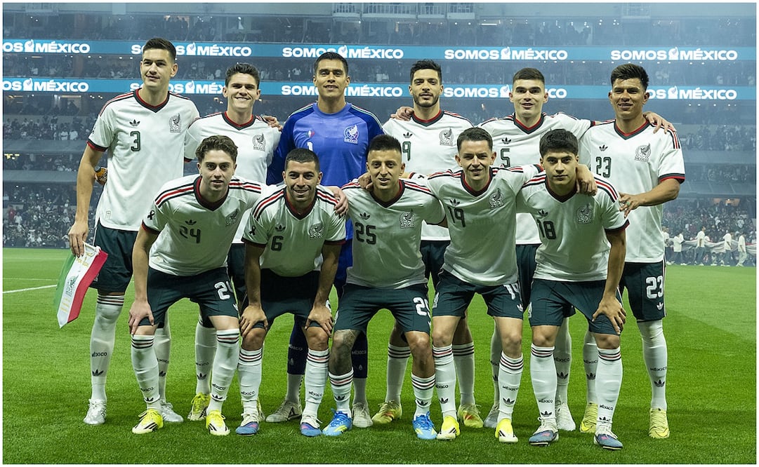 La Selección Mexicana durante el encuentro frente a Portugal en el Estadio Banorte. FOTO: IMAGO7