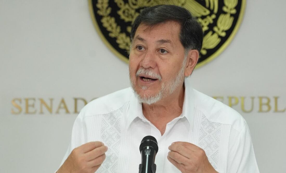 Gerardo Fernández Noroña, presidente de la Mesa Directiva del Senado de la República. Foto: Especial