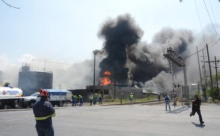Incendio y explosión en planta de Protexa en NL deja dos muertos y cuatro lesionados