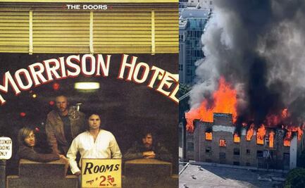 Incendio Hotel Morrison; así es el lugar que fue portada del disco de The Doors y recibía a personas sin hogar