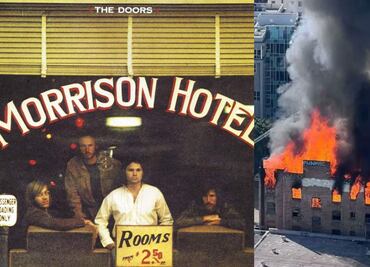 Incendio Hotel Morrison; así es el lugar que fue portada del disco de The Doors y recibía a personas sin hogar