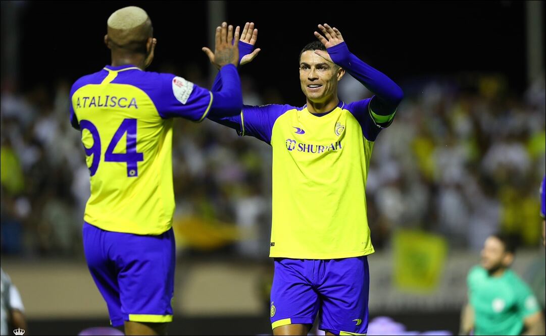 Cristiano Ronaldo y Anderson Talisca marcaron los goles del Al-Nassr / FOTO: @AlNassrFC_EN