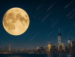 Superluna más grande del año, pico de lluvia de meteoros Táuridas y otros eventos astronómicos de noviembre 2025