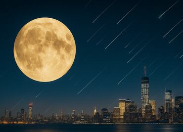 Superluna más grande del año, pico de lluvia de meteoros Táuridas y otros eventos astronómicos de noviembre 2025