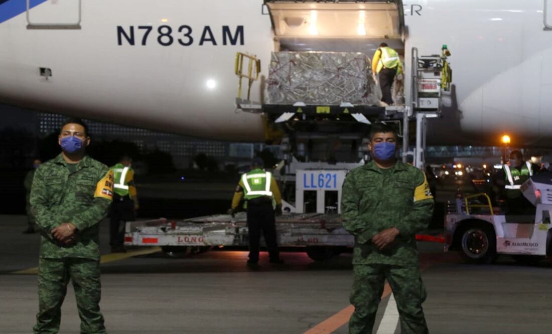 The medical supplies are for Mexico's fight against COVID-19 - Photo: Carlos Mejía/EL UNIVERSAL