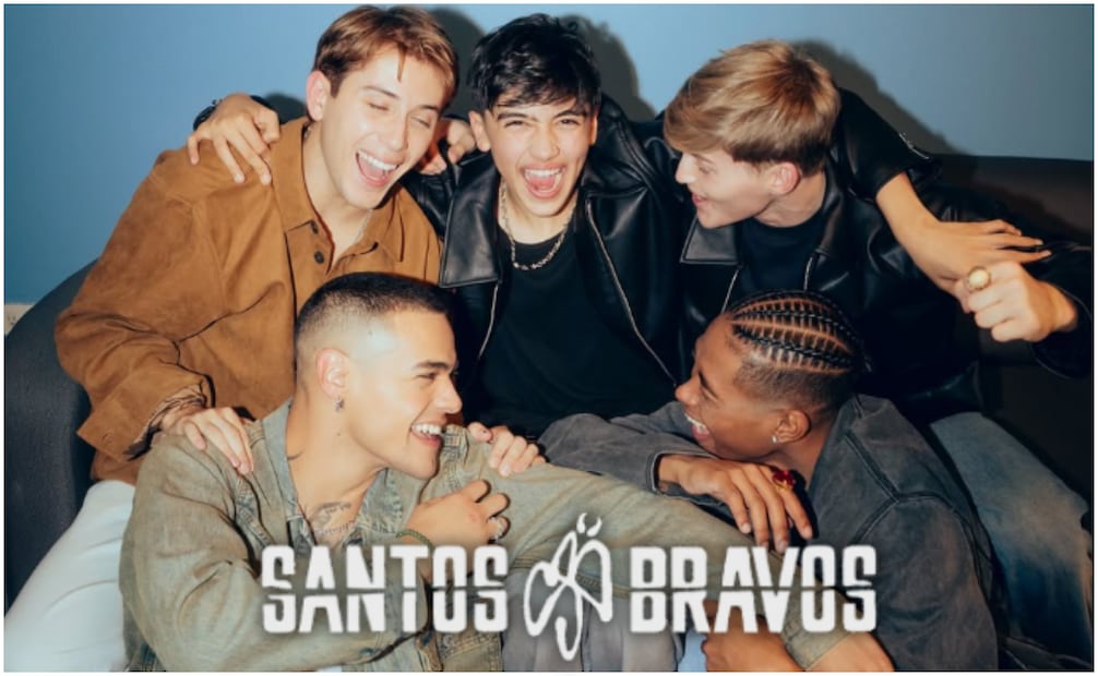 Ellos son los finalistas del reality show de HYBE Latinoamérica "Santos Bravos". Foto: Instagram @santos_bravos
