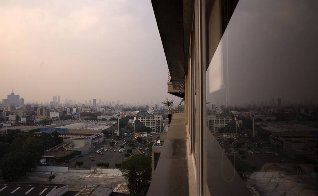 Panorama de la Ciudad de México. Fotografía de Xinhua