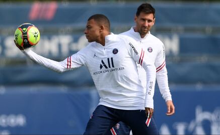 Messi, suplente en el PSG; Mbappé jugará como titular ante Reims