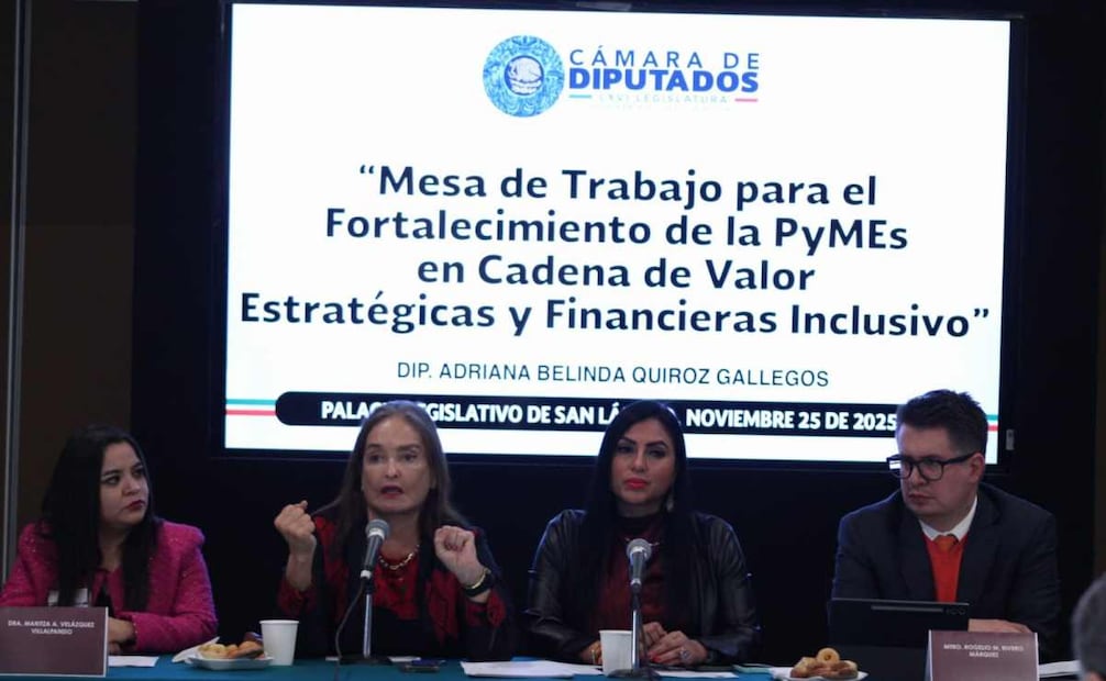 Diputados y SHCP instalan mesas de trabajo para fortalecer apoyo a MiPyMEs. Foto: Cámara de Diputados