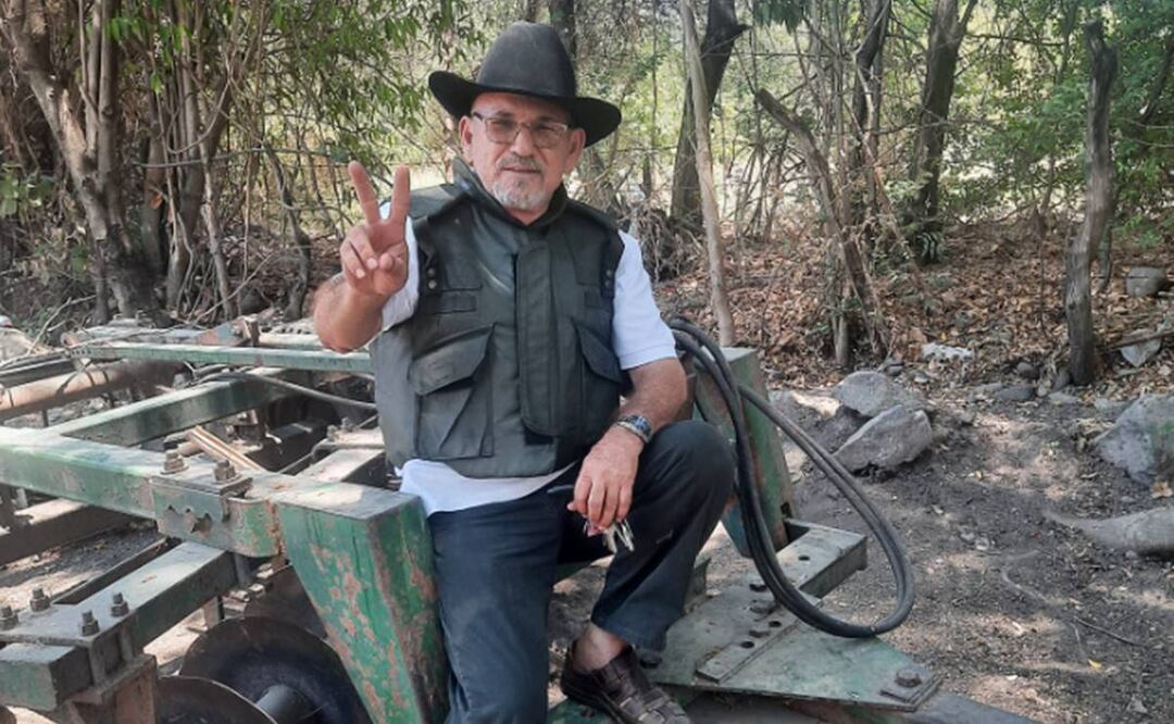 Hipólito Mora murió asesinado en un atentado este 29 de junio en La Ruana, Michoacán. / Foto: Tomada de Facebook.