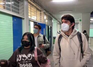 Hola desmañanadas, adiós Zoom: Fer pisa por primera vez su salón de clases en la UNAM tras 2 años de pandemia