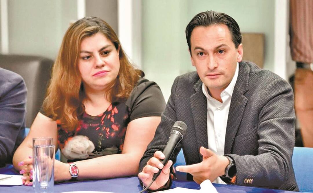 El líder del PAN en la CDMX, Andrés Atayde, habló del desperdicio del agua. Foto: Especial.