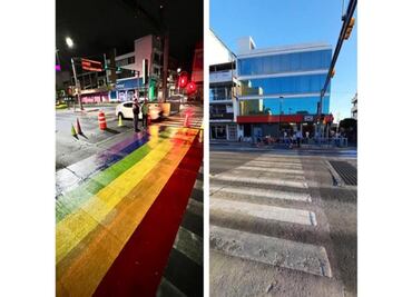 Comunidad LGBT+ acusa que autoridades de León borró pinta del PrideLeón2022 en cruce peatonal