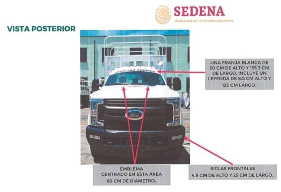 Comprará Sedena 341 vehículos para la GN